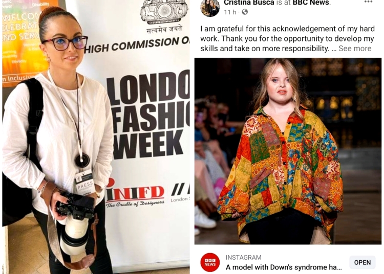 O constănțeancă, celebră în Marea Britanie: fotografiile ei preluate de BBC News și BBC News UK