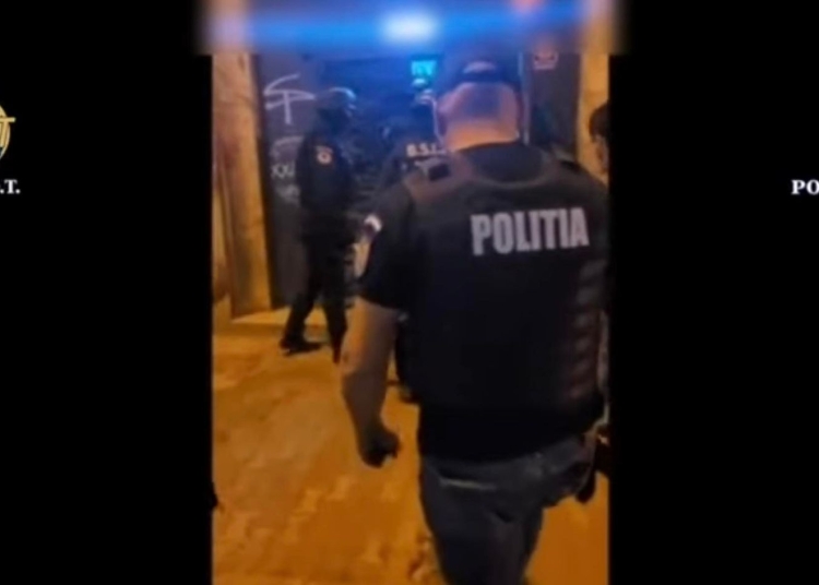 captură video: Poliția Română