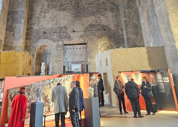 Expoziția „Dacia - Ultima frontieră a Romanității“, organizată la Muzeul Național Roman din Roma (Italia)