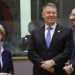Klaus Iohannis, alături de actuala președintă a Comisiei, Ursula von der Leyen, și de președintele Consiliului European, Charles Michel. Foto: Profimedia Images