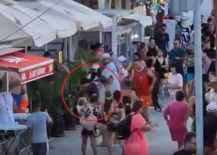 Captură video - scandal Eforie, foto cu rol ilustrativ