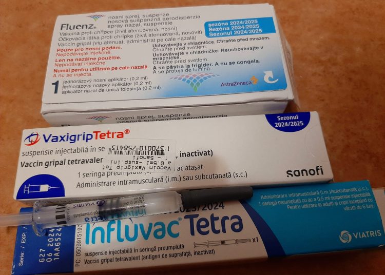 Vaccin antigripal. FOTO Alexandra VASILE