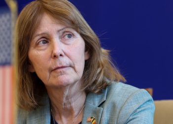 Ambasadorul SUA la București, Kathleen Kavalec. Foto: Inquam Photos / Sabin Cirstoveanu