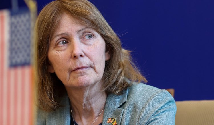 Ambasadorul SUA la București, Kathleen Kavalec. Foto: Inquam Photos / Sabin Cirstoveanu