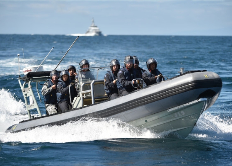 Rigid Hull Inflatable Boat - Imagine cu rol ilustrativ.