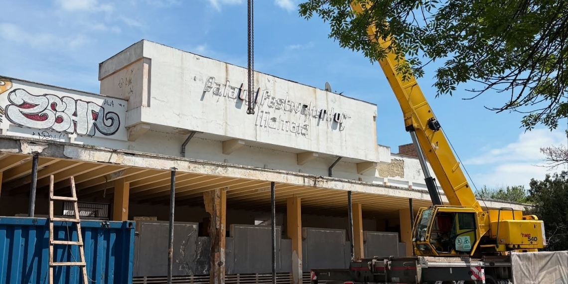 Lucrări de reabilitare la Teatrul de Vară Mamaia