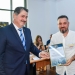 Deputatul Marius Felix Bulearcă și Bogdan Victor Zaman. FOTO Alexandra VASILE