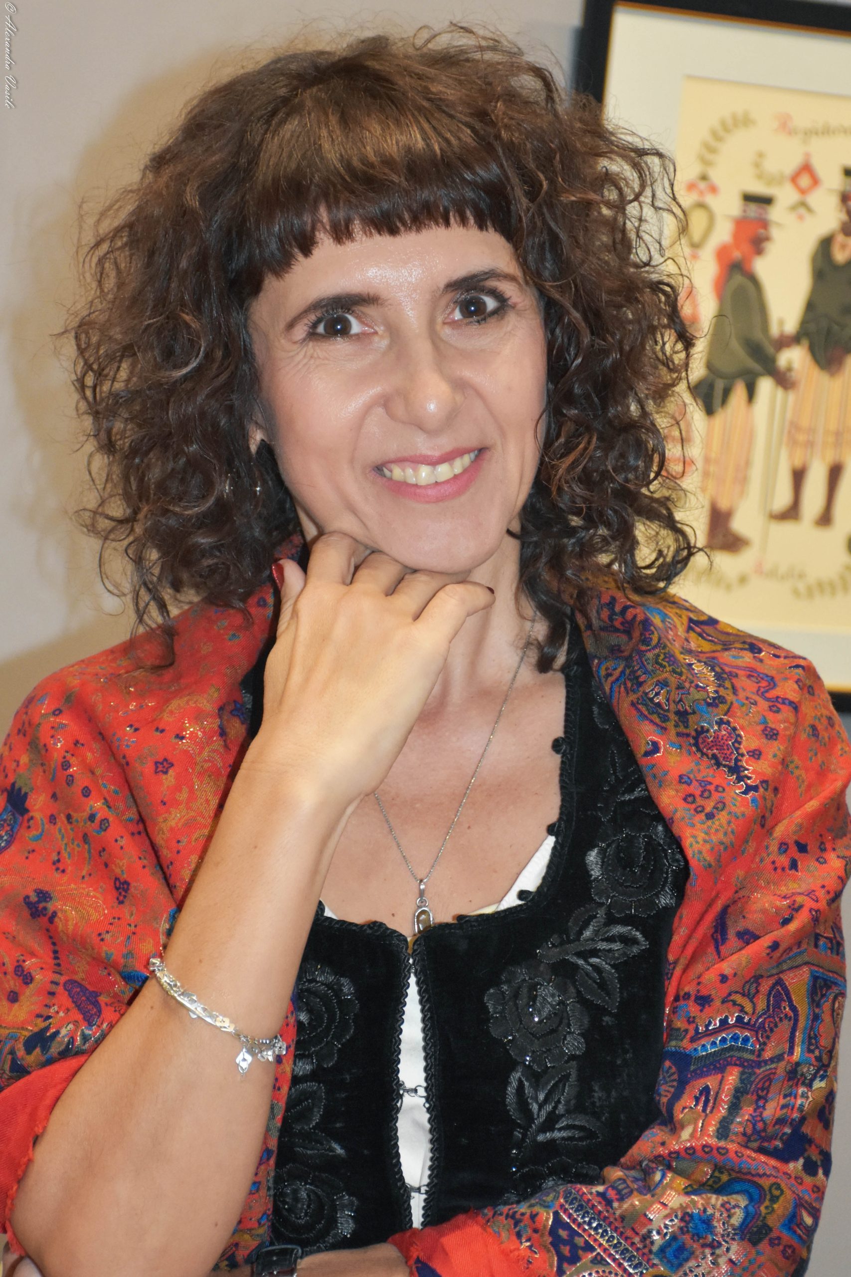 Roxana Maria Cornea, curatoarea expoziției