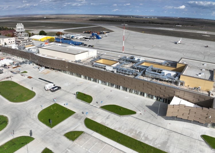 Lucrări la Aeroportul Internațional Mihail Kogălniceanu Constanța