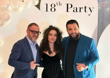 Horia Constantinescu, fiica sa și Tzancă Uraganu - foto: Facebook / Horia Constantinescu