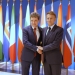 Nicușor Dan și Emmanuel Macron, la summitul NATO de la Haga. Sursa captură foto: NATO