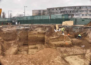 Primăria Constanța atenționează că lucrările la Spitalul de Boli Infecțioase întârzie din cauza extinderii cercetării arheologice