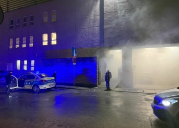 VIDEO. INCENDIU în parcarea din spatele Tomis Mall!