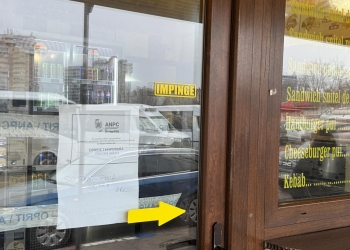 VIDEO. Trei locații „La Snitzel” din zona Gării Constanța, închise de comisarii CJPC