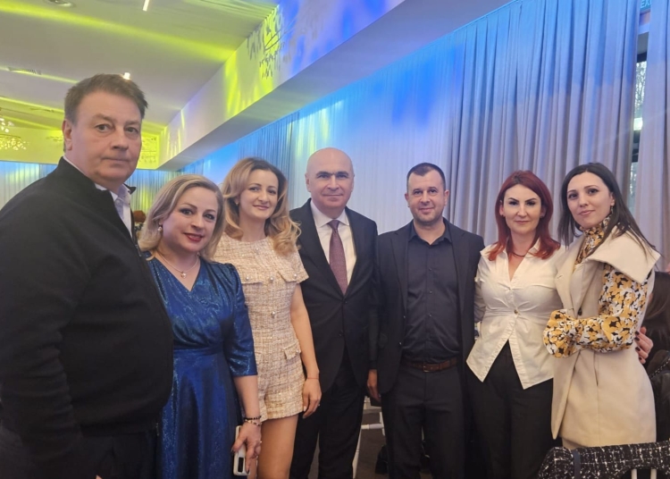 Florin Mitroi, Ilie Bolojan - imagine de la petrecerea de 8 Martie de la Constanța - PNL Constanța