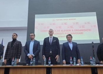 GALERIE FOTO. Alegeri la PSD Năvodari: Chelaru, reconfirmat președinte; mesajul lui Gerogescu pentru membrii de partid