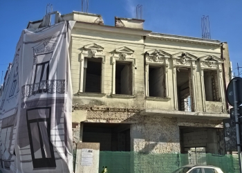 GALERIE FOTO. Ruina de la Lupoaică devine istorie: începe un nou proiect imobiliar