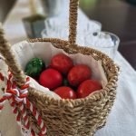 Masă de Paște - ouă roșii