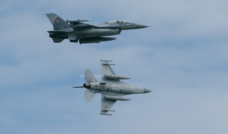 Avioane F-16 ale României. Foto: Profimedia