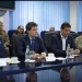 Nicușor Dan, Cătălin Predoiu, Radu Miruță - ședință la Constanța