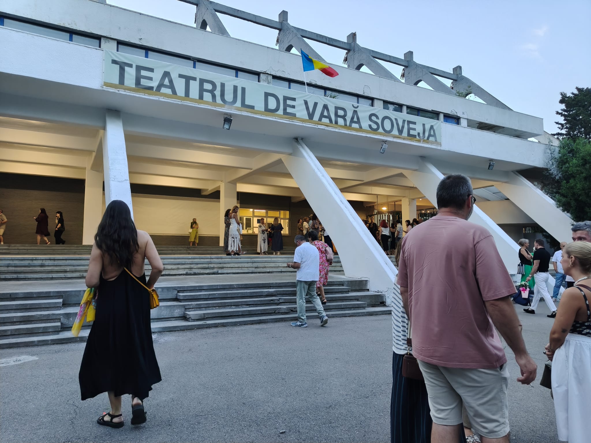 Teatrul de vara Soveja. FOTO Alexandra VASILE