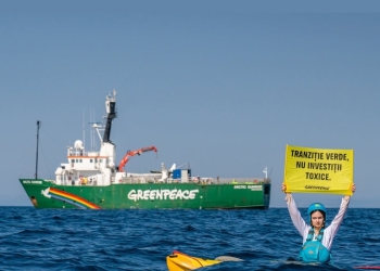 sursa foto: Greenpeace /Facebook/ https://www.facebook.com/greenpeace.ro/photos