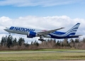National Airlines Boeing 777-200F Aircraft (N791CA) during test flights 1