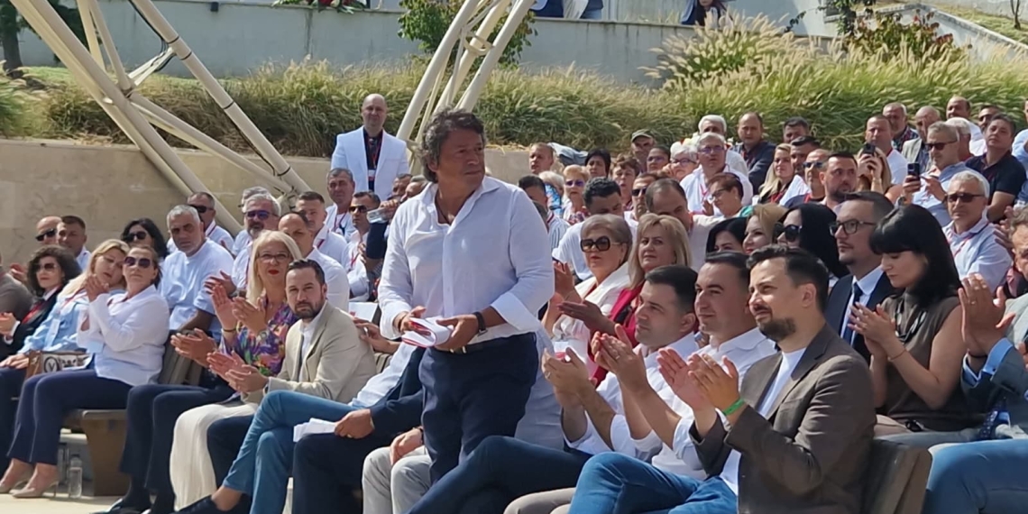 Daniel Georgescu, președintele PSD Constanța / imagine de la alegerile în cadrul cărora a fost desemnat președinte