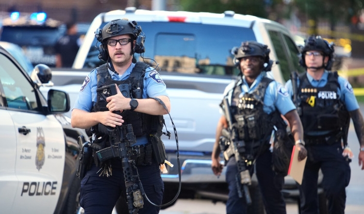 Poliția din Minnesota. Foto: Profimedia