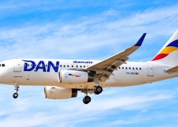 Aeronavă a companiei Dan Air/sursa foto: Dan Air